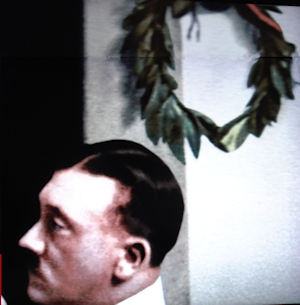 hitler and laurel crown